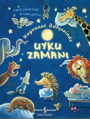 Buchcover und Innenansicht für das Buch: Hayvanat Bahcesinde Uyku Zamani