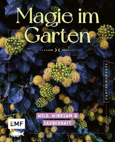 Buchcover und Innenansicht für das Buch: Gartenmomente: Magie im Garten