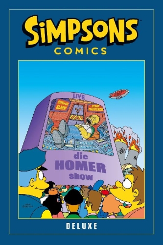 Buchcover und Innenansicht für das Buch: US Simpsons Comics #36-#44