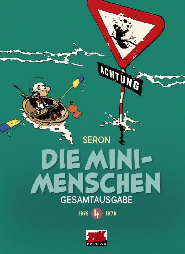 Buchcover und Innenansicht für das Buch: Die Minimenschen Gesamtausgabe 4