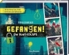 Buchcover und Innenansicht für das Buch: Gefangen! - Der Konfi-Escape