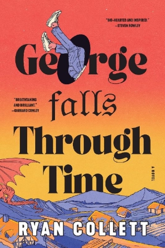 Buchcover und Innenansicht für das Buch: George Falls Through Time