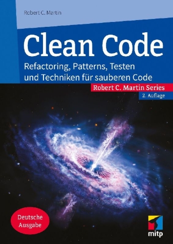 Buchcover und Innenansicht für das Buch: Clean Code