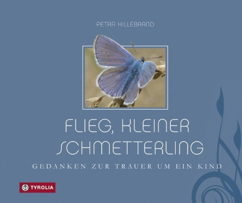 Buchcover und Innenansicht für das Buch: Flieg, kleiner Schmetterling