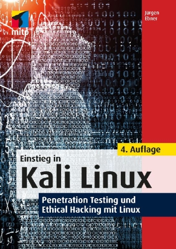 Buchcover und Innenansicht für das Buch: Einstieg in Kali Linux