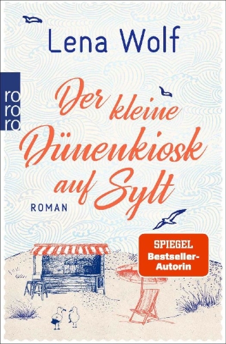 Buchcover und Innenansicht für das Buch: Der kleine Dünenkiosk auf Sylt
