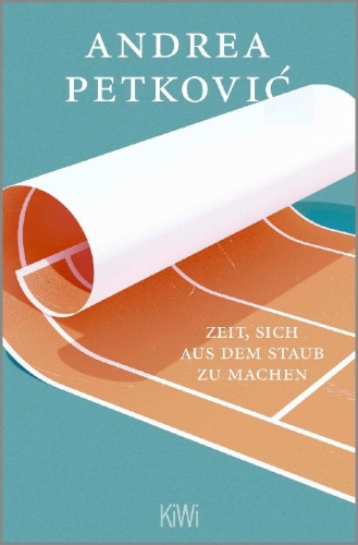 Buchcover und Innenansicht für das Buch: Zeit, sich aus dem Staub zu machen