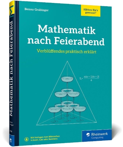 Buchcover und Innenansicht für das Buch: Mathematik nach Feierabend