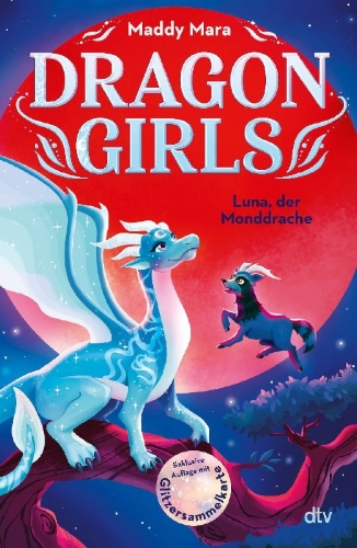 Buchcover und Innenansicht für das Buch: Dragon Girls - Phoebe, the Moonlight Dragon