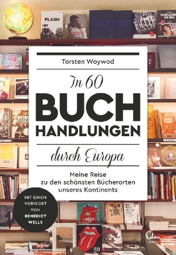 Buchcover und Innenansicht für das Buch: In 60 Buchhandlungen durch Europa
