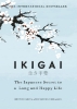 Buchcover und Innenansicht für das Buch: Ikigai