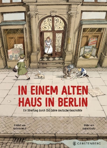 Buchcover und Innenansicht für das Buch: In einem alten Haus in Berlin