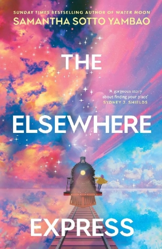 Buchcover und Innenansicht für das Buch: The Elsewhere Express