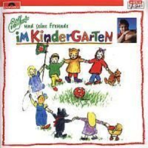 Buchcover und Innenansicht für das Buch: Im Kindergarten. CD