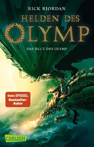 Buchcover und Innenansicht für das Buch: Heroes of Olympus 5: The Blood of Olympus