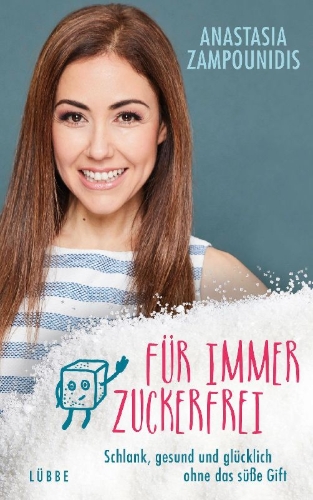 Buchcover und Innenansicht für das Buch: Für immer zuckerfrei