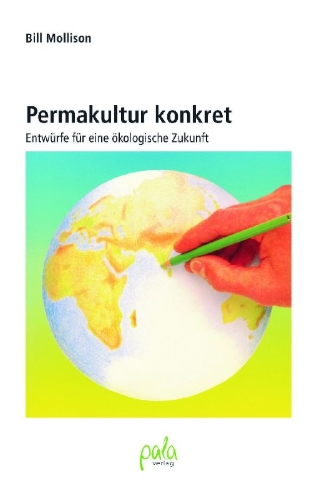Buchcover und Innenansicht für das Buch: Permakultur konkret