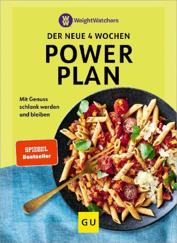 Buchcover und Innenansicht für das Buch: Weight Watchers - der neue 4 Wochen Powerplan