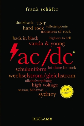 Buchcover und Innenansicht für das Buch: AC/DC. 100 Seiten