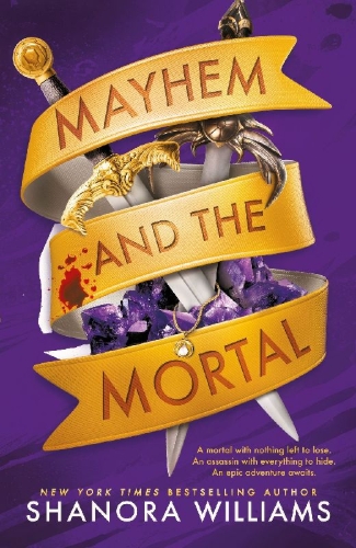 Buchcover und Innenansicht für das Buch: Mayhem and the Mortal