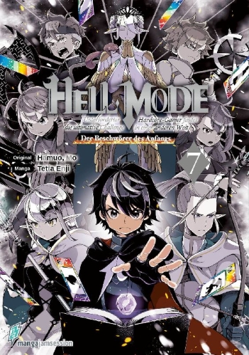 Buchcover und Innenansicht für das Buch: Hell Mode 7