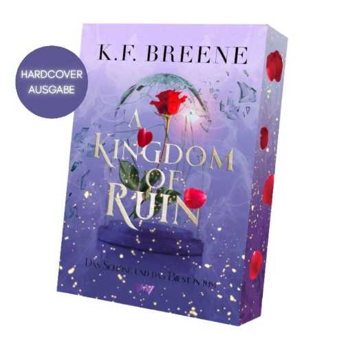 Buchcover und Innenansicht für das Buch: A Kingdom of Ruin - Spicy Enemies to Lovers Romantasy