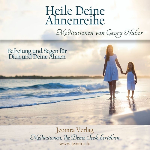 Buchcover und Innenansicht für das Buch: Heile Deine Ahnenreihe - Meditations-CD