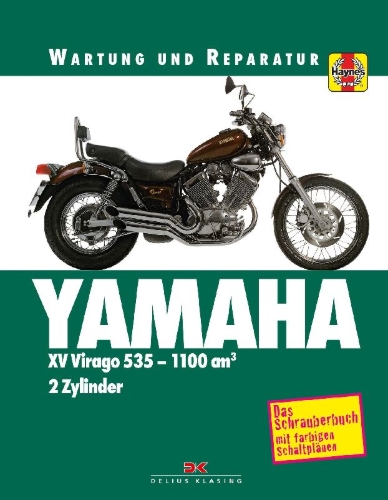 Buchcover und Innenansicht für das Buch:  Haynes service & repair manual Yamaha XV V-twins