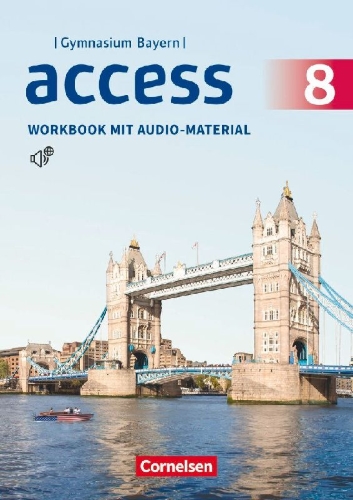Buchcover und Innenansicht für das Buch: Access 8. Jahrgangsstufe - Bayern - Workbook mit Audios online