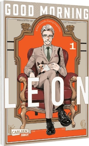 Buchcover und Innenansicht für das Buch: Good Morning Leon