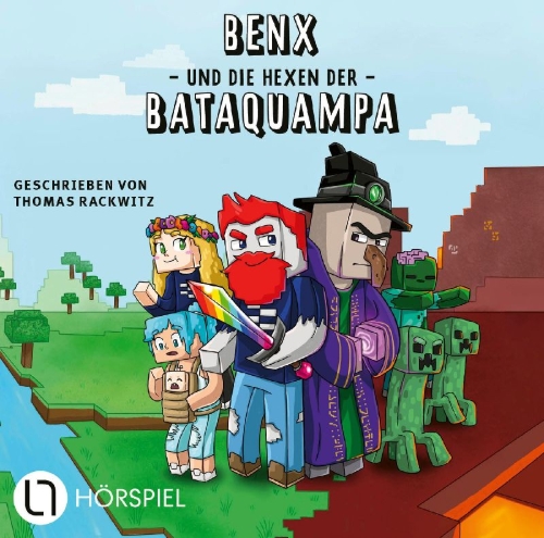 Buchcover und Innenansicht für das Buch: Benx und die Hexen der Bataquampa