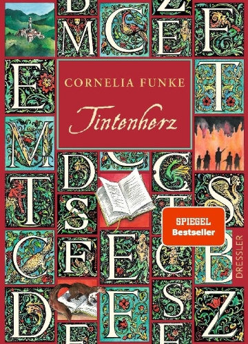 Buchcover und Innenansicht für das Buch: Tintenherz