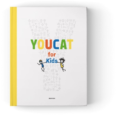 Buchcover und Innenansicht für das Buch: YOUCAT for Kids