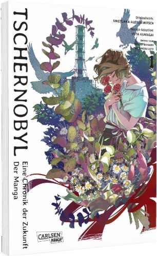 Buchcover und Innenansicht für das Buch: CHERNOBYL NO INORI