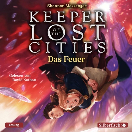 Buchcover und Innenansicht für das Buch: Keeper of the Lost Cities 03: Das Feuer