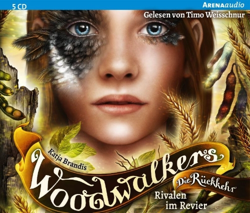 Buchcover und Innenansicht für das Buch: Woodwalkers - Die Rückkehr (Staffel 2, Band 5). Rivalen im Revier