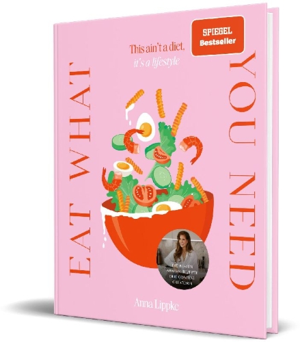 Buchcover und Innenansicht für das Buch: Eat what you need