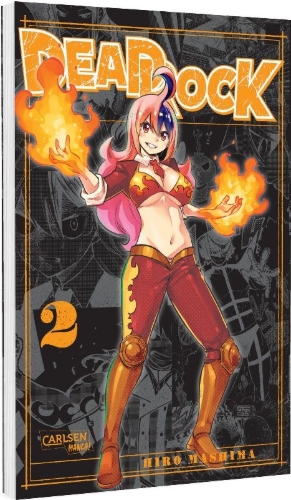 Buchcover und Innenansicht für das Buch: Dead Rock