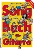 Buchcover und Innenansicht für das Buch: Peter Burschs Songbuch für Gitarre. Ohne Noten