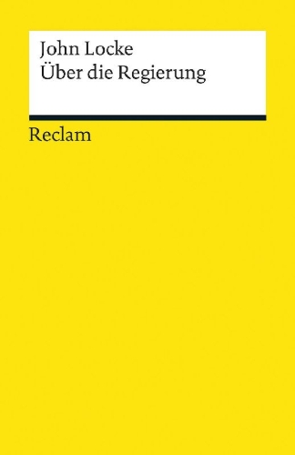 Buchcover und Innenansicht für das Buch: Über die Regierung