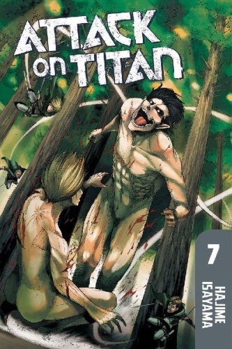 Buchcover und Innenansicht für das Buch: Attack on Titan 07