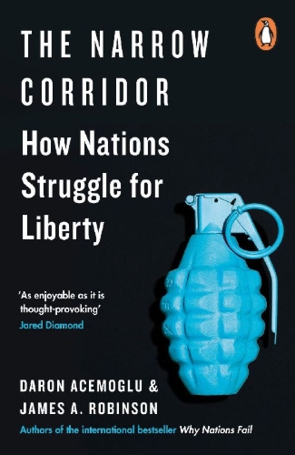 Buchcover und Innenansicht für das Buch: The Narrow Corridor