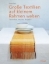 Buchcover und Innenansicht für das Buch: Große Textilien auf kleinem Rahmen weben