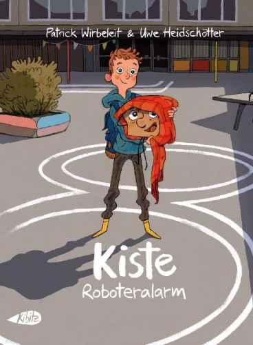 Buchcover und Innenansicht für das Buch: Wirbeleit, P: Kiste