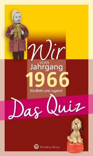 Buchcover und Innenansicht für das Buch: Wir vom Jahrgang 1966 - Das Quiz