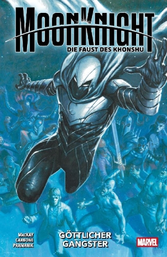 Buchcover und Innenansicht für das Buch: Moon Knight: Fist of Khonshu (2024) #6-#10