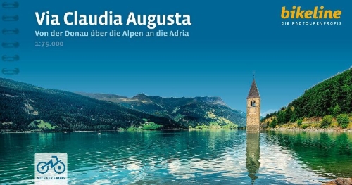 Buchcover und Innenansicht für das Buch: Via Claudia Augusta