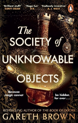 Buchcover und Innenansicht für das Buch: The Society of Unknowable Objects