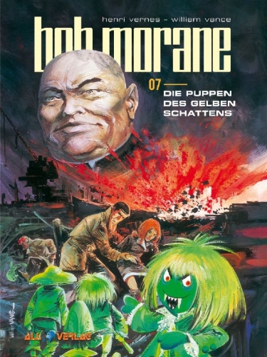 Buchcover und Innenansicht für das Buch: Bob Morane 7 (All Verlag)
