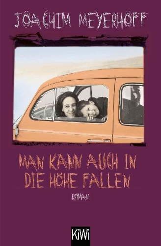 Buchcover und Innenansicht für das Buch: Man kann auch in die Höhe fallen